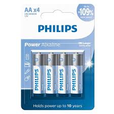 PILHA PHILIPS AA X4