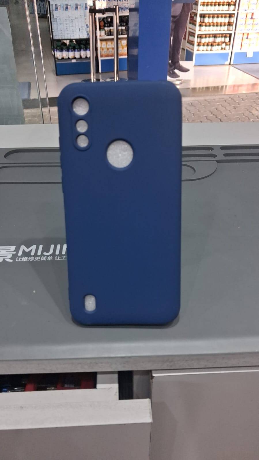 CAPA CASE E6S AZUL MARINHO