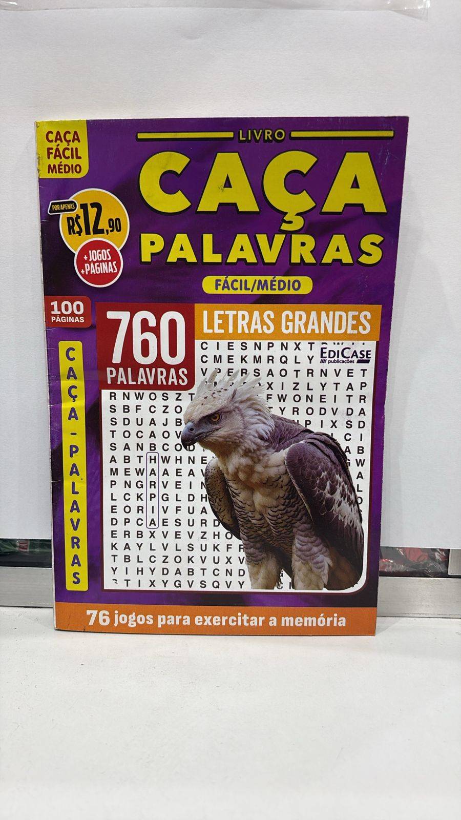 CAÇA PALAVRAS FACIL E MEDIO (LETRAS GRANDES)