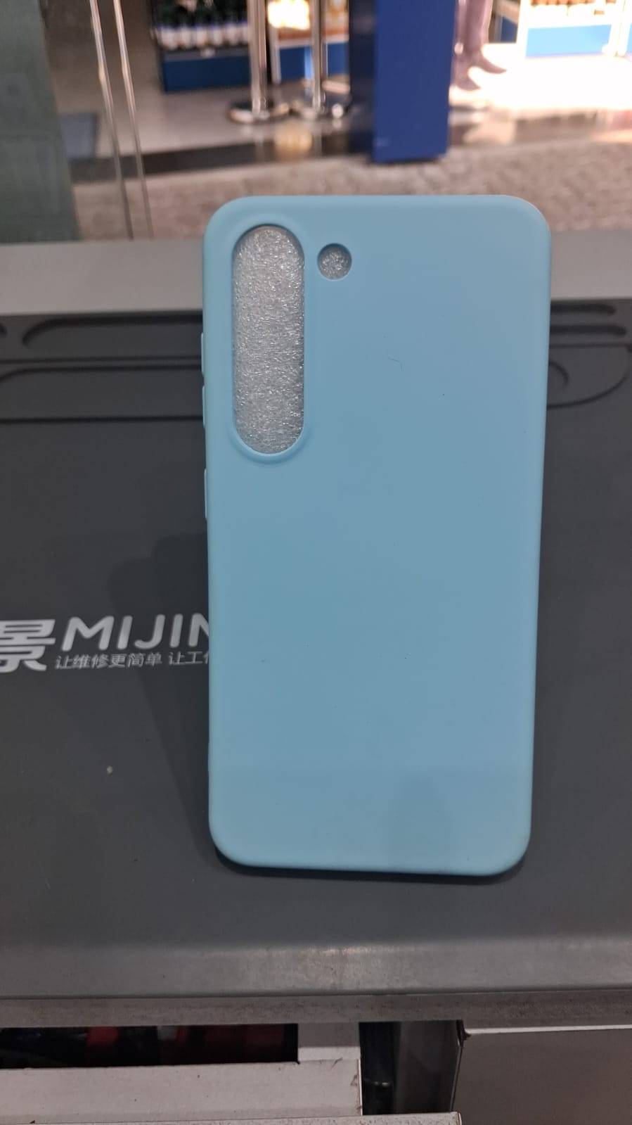 CAPA  CASE S23 AZUL CLARO