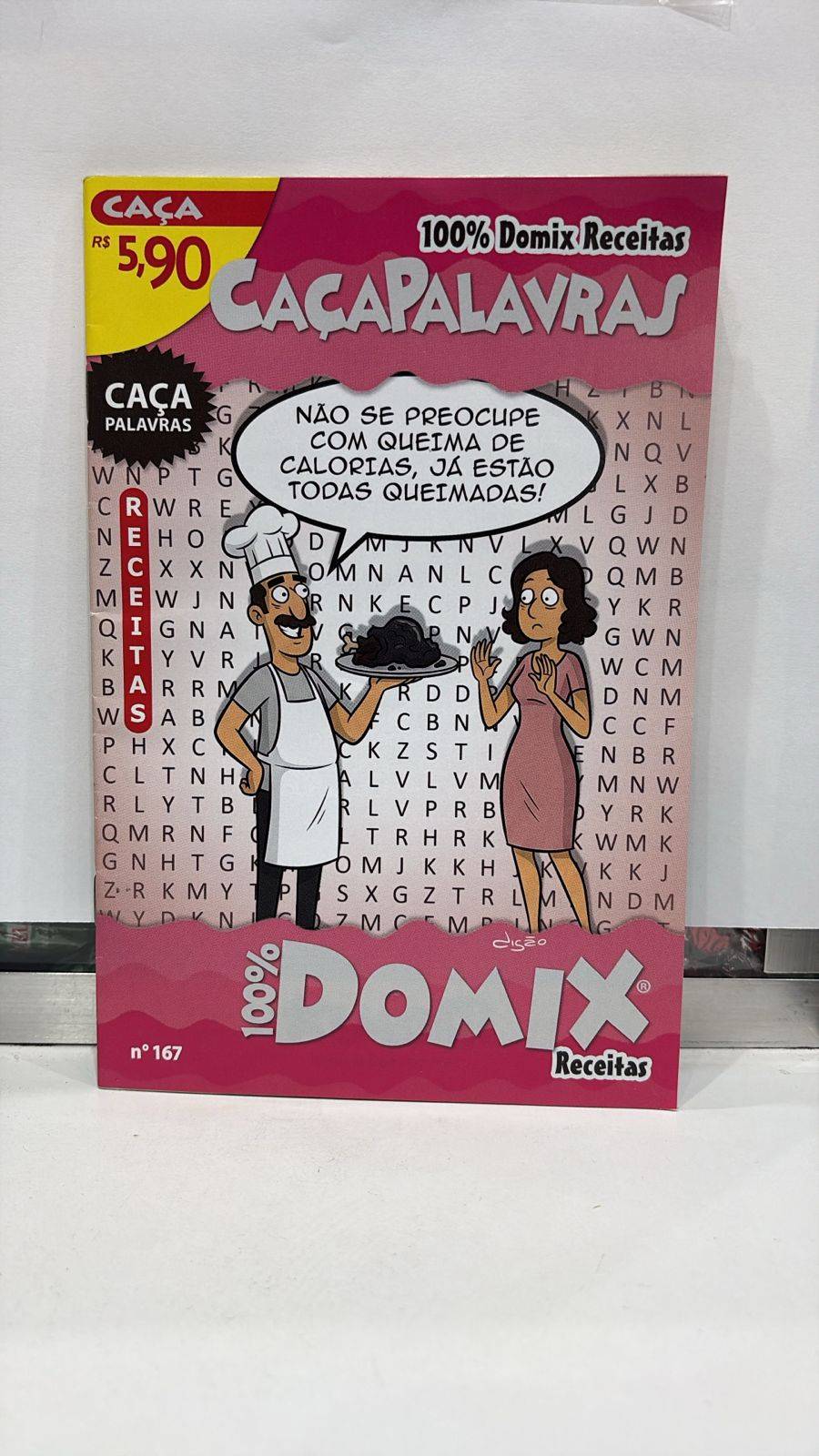 CAÇA PALAVRA 100% RECEITAS DOMIX N167