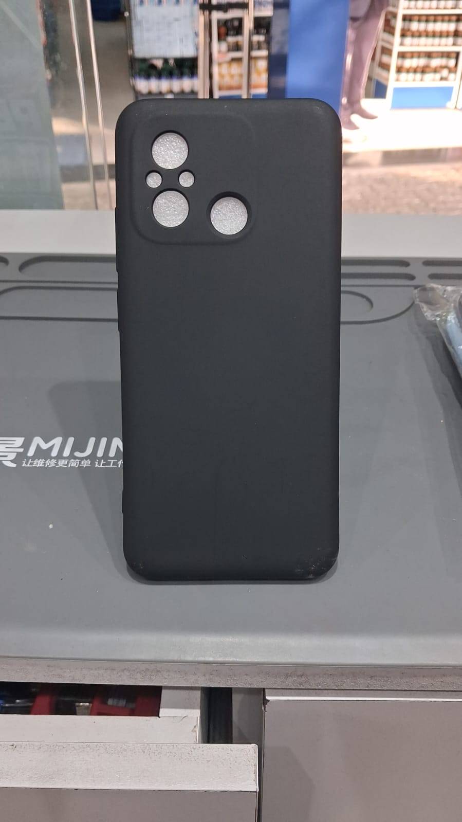 CAPA CASE REDMI NOTE 12C PRETA