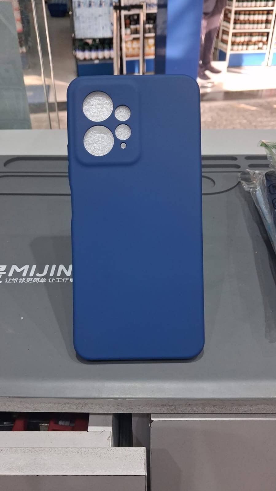 CAPA CASE  NOTE 12 AZUL MARINHO