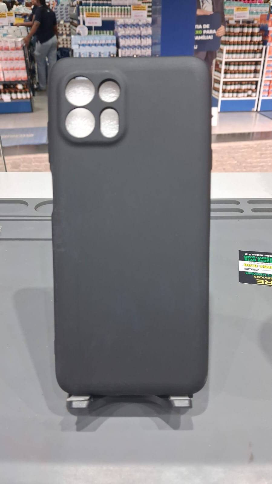 CAPA CASE EDGE 20 LITE PRETA