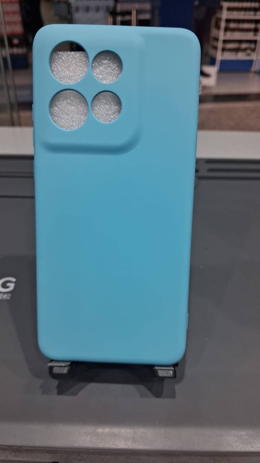CAPA CASE EDGE 60 NEO VERDE AGUA