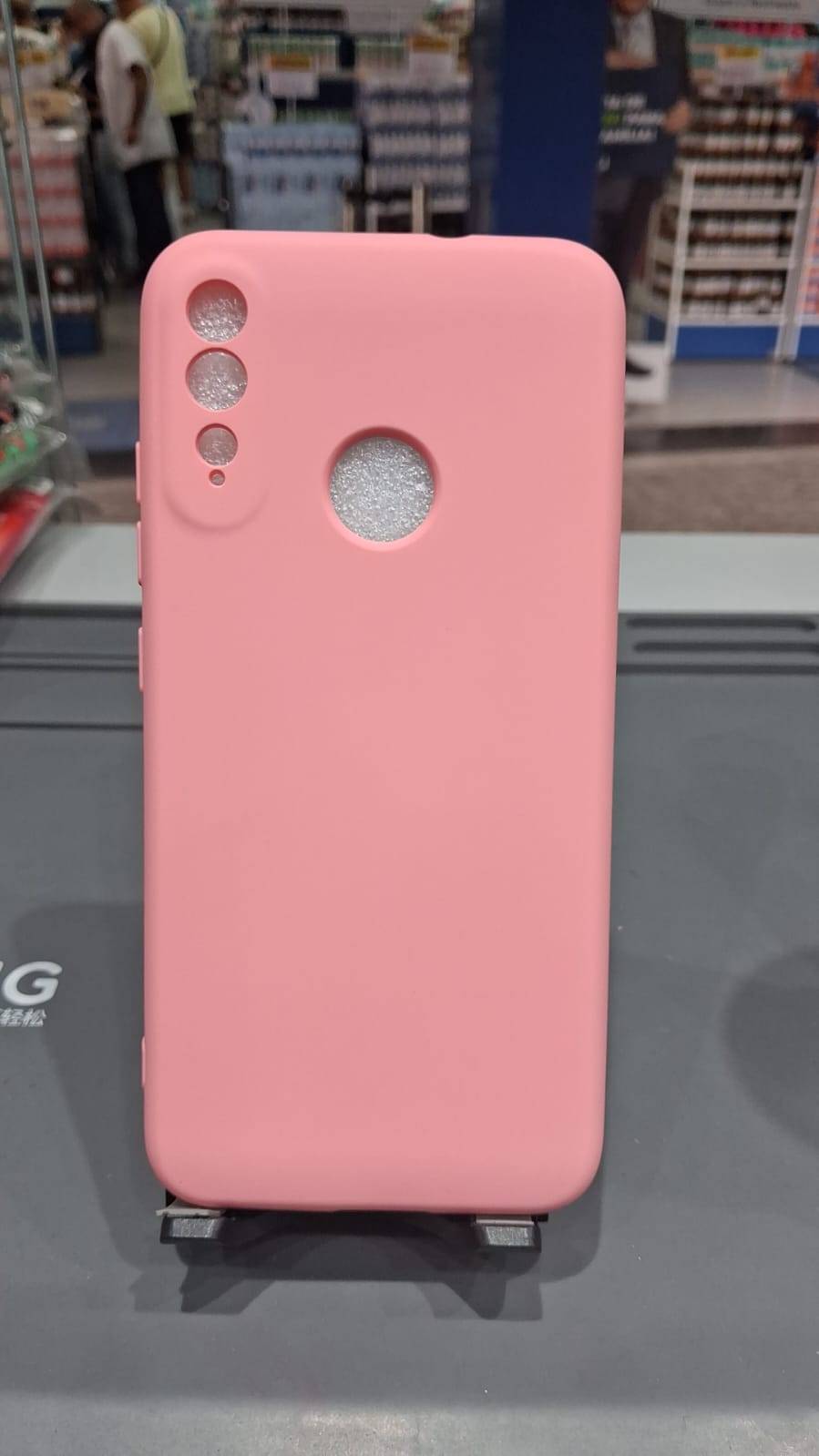 CAPA CASE E6 PLUS ROSA