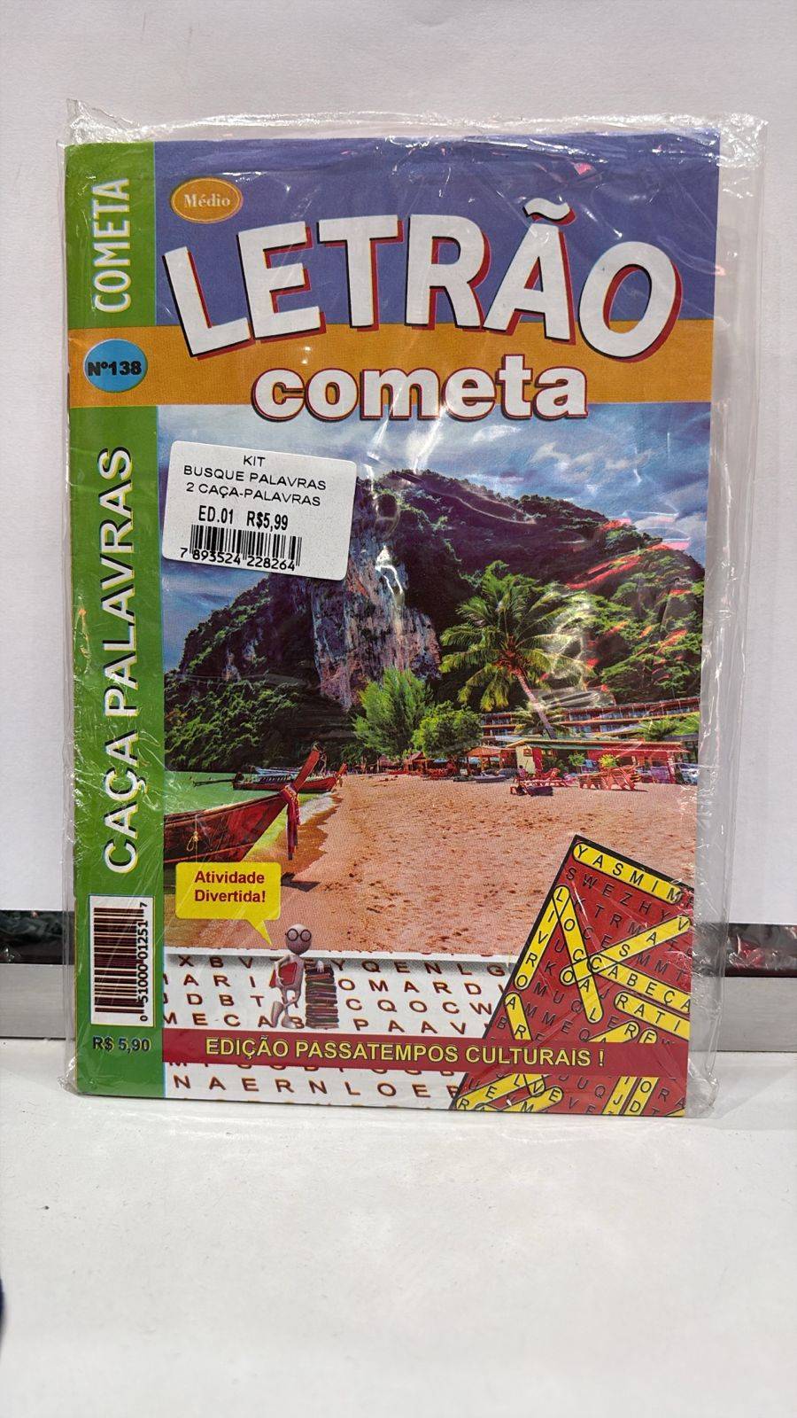 CAÇA PALAVRA LETRÃO COMETA