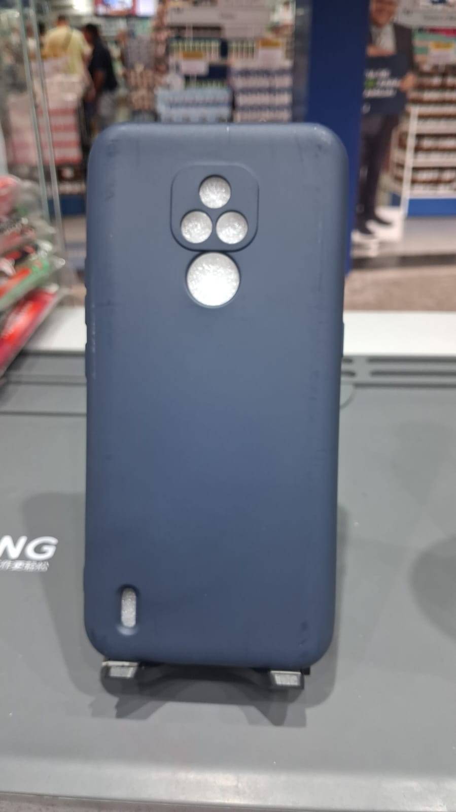 CAPA CASE E7 AZUL MARINHO