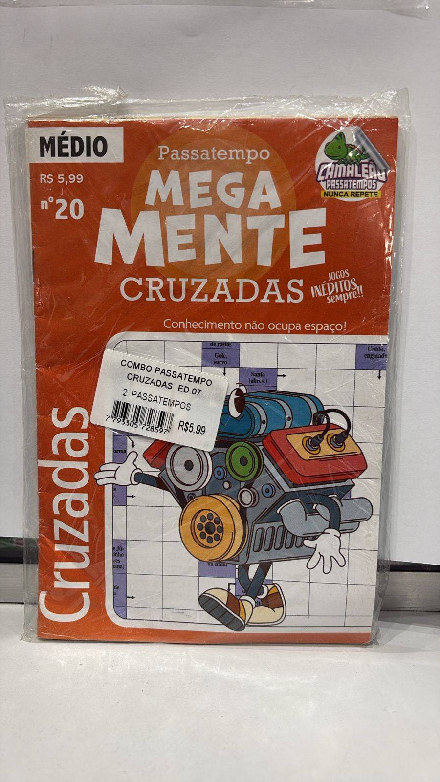 PASSATEMPO MEGA MENTE CRUZADAS N20