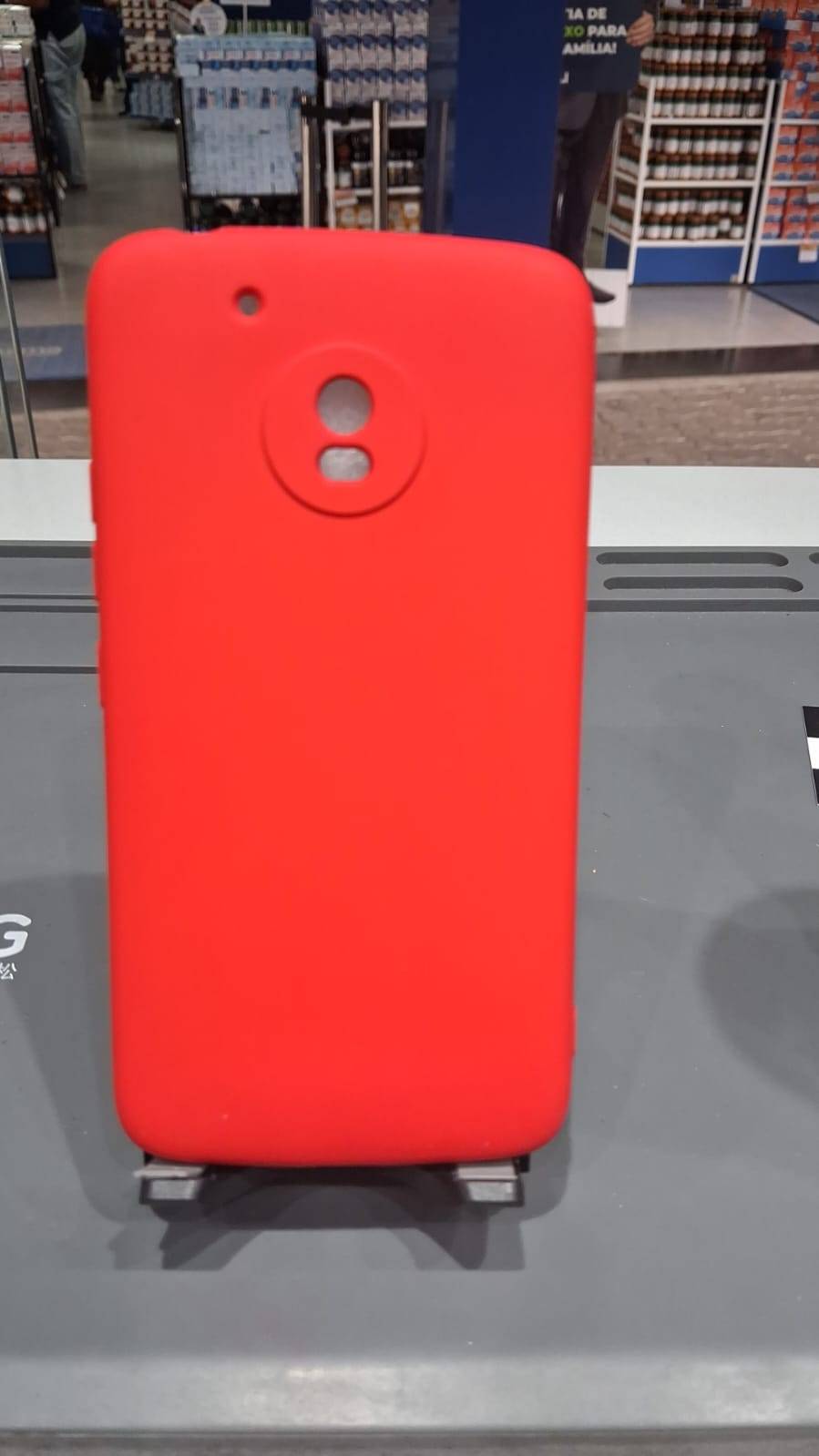 CAPA CASE G5 VERMELHA