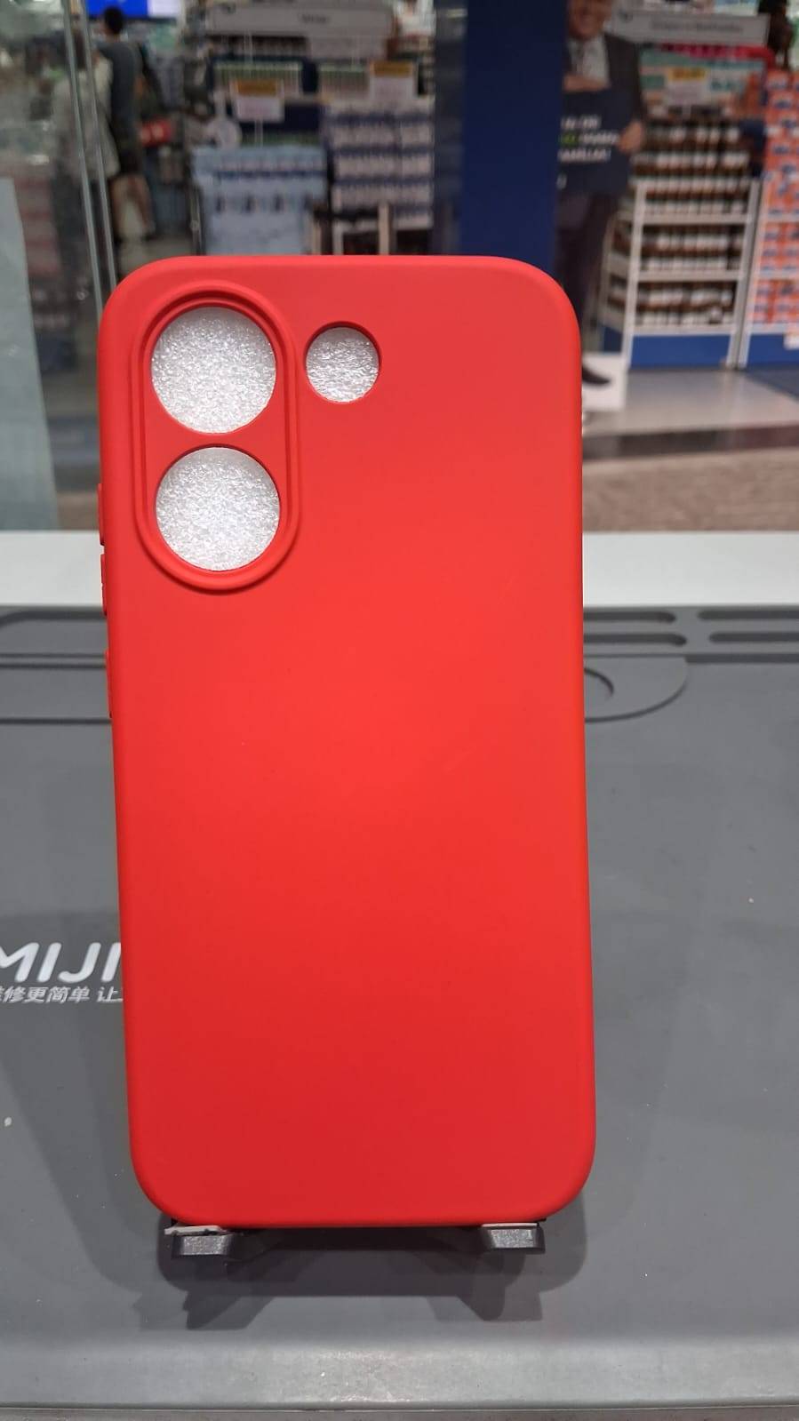 CAPA CASE X8 PRO VERMELHA