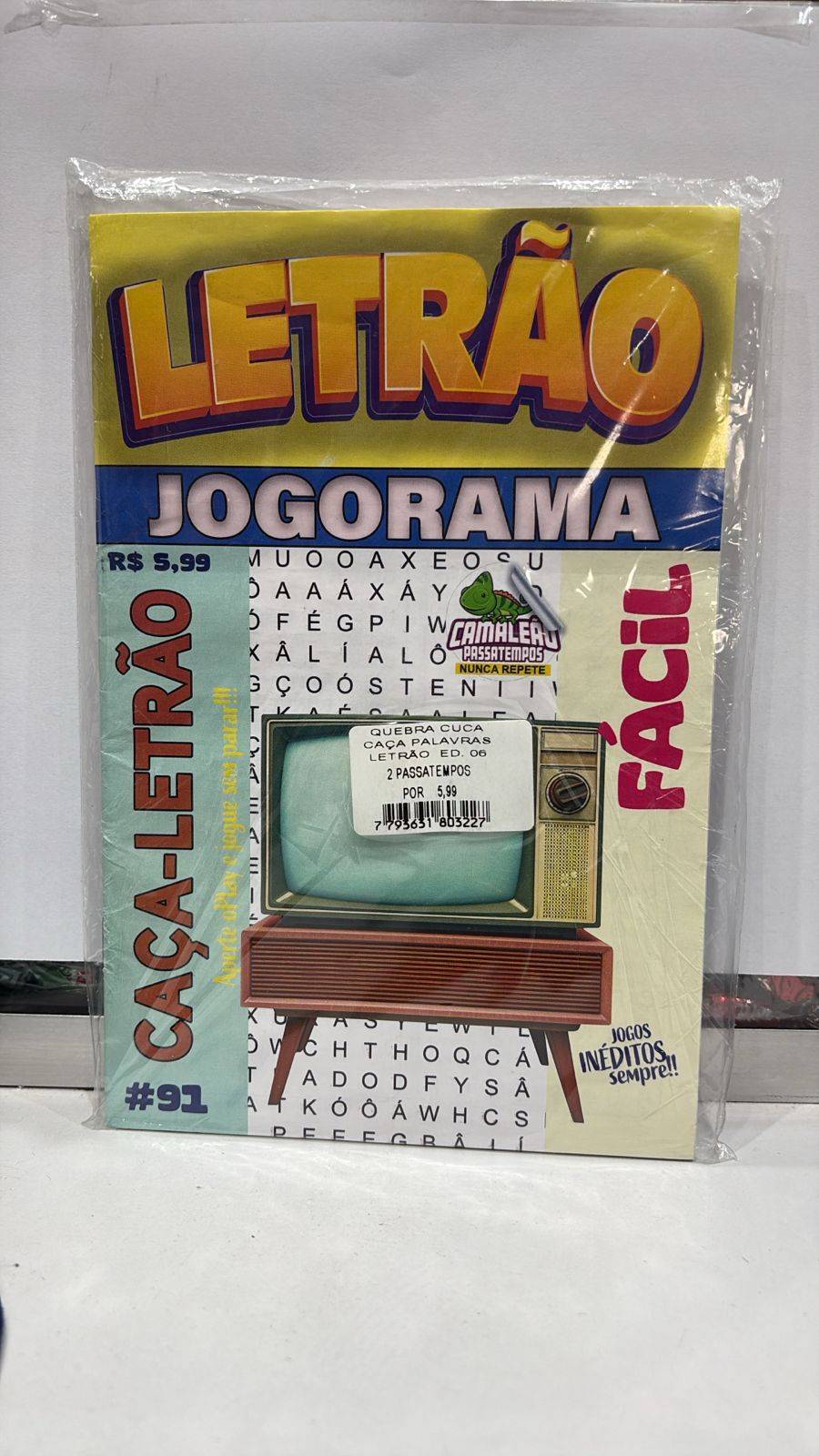 CAÇA LETRÃO JOGORAMA FACIL N91