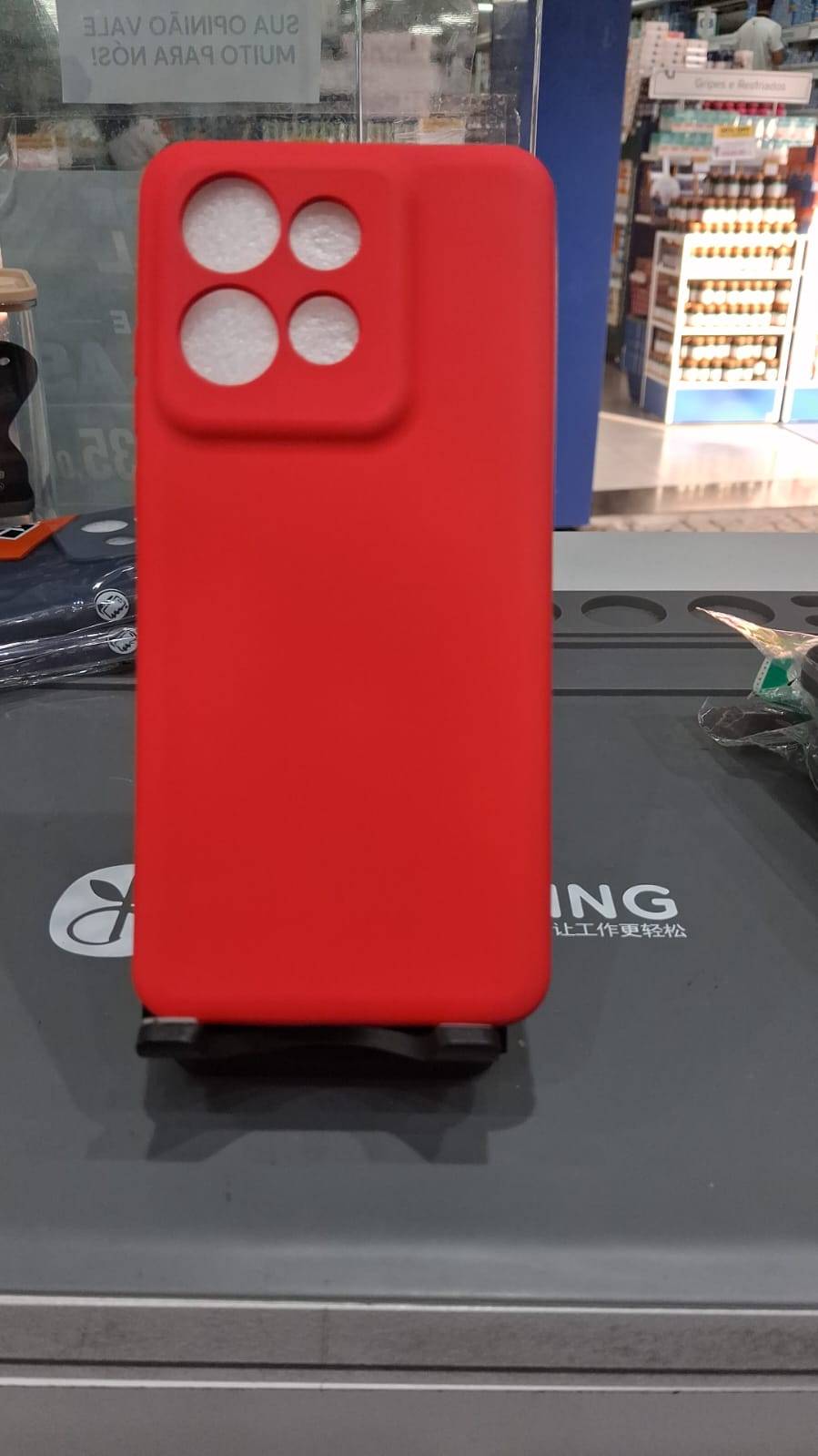 CAPA EDGE NEO 50 VERMELHA