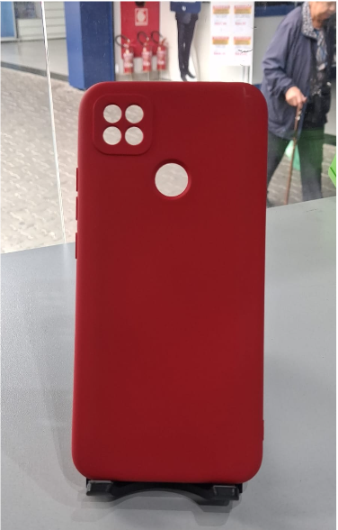 CAPA NOTE 9C VERMELHO