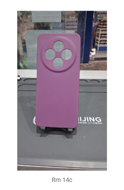 CAPA REALMI 14C ROXO