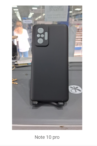 CAPA REALMI NOTE 10 PRO PRETA