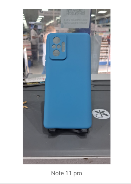CAPA REALMI NOTE 11 PRO AZUL