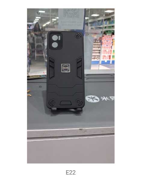 CAPA E22 ANTI IMPACTO PRETA