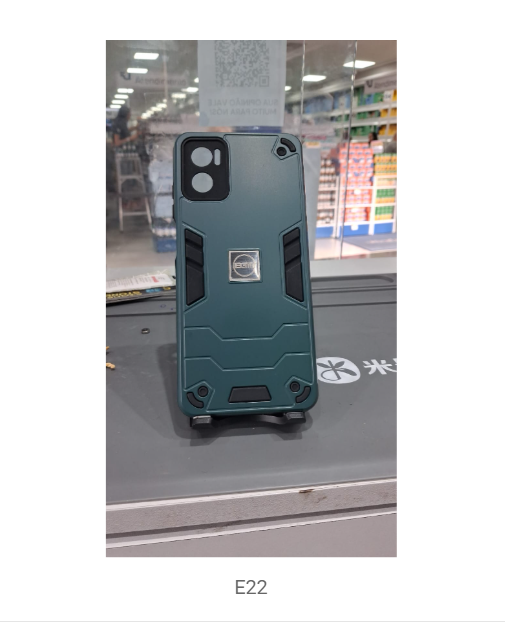 CAPA E22 ANTI IMPACTO VERDE METALICA