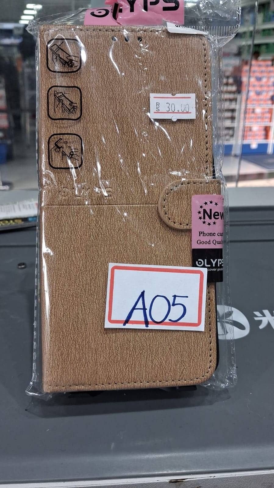 CAPA  CARTEIRA AO5 DOURADO