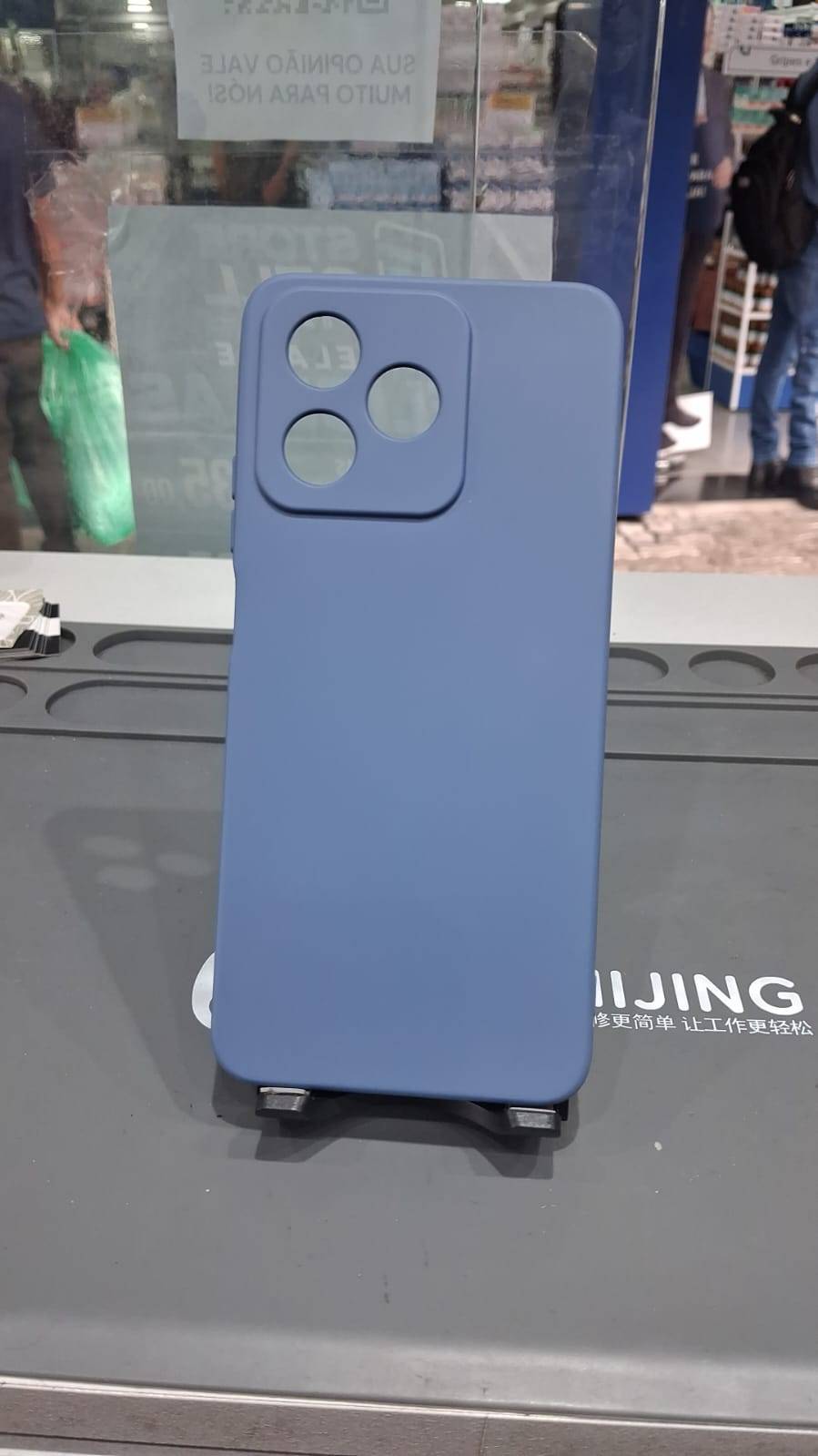 CAPA CASE REALME C53  CINZA