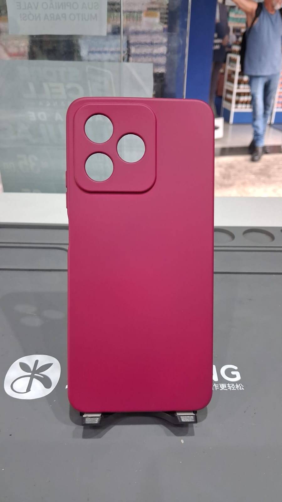 CAPA CASE REALME C53 ROSA
