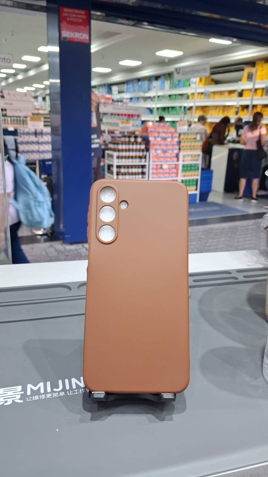 CAPA CASE A16 MARROM