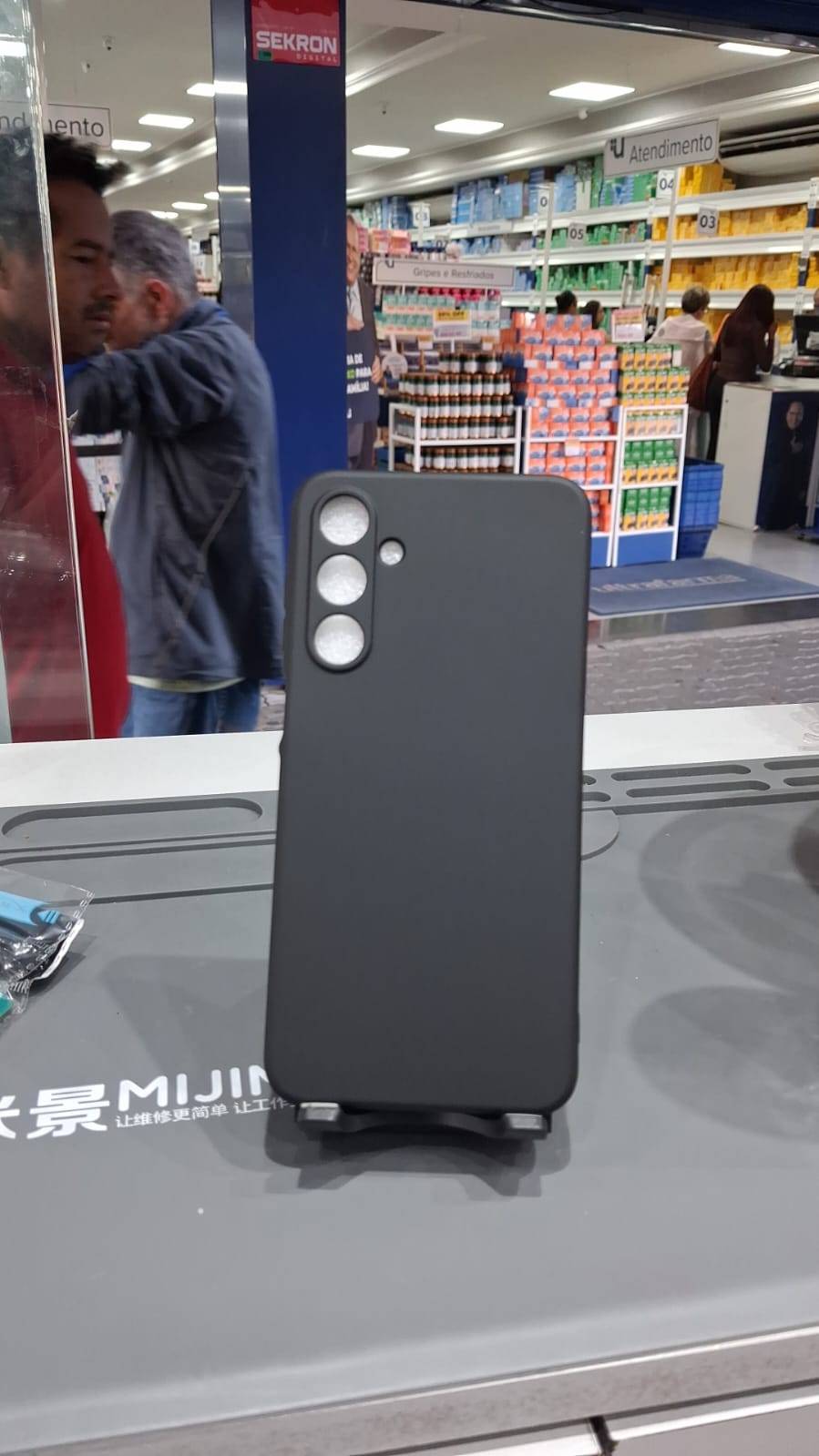 CAPA CASE A16 PRETA