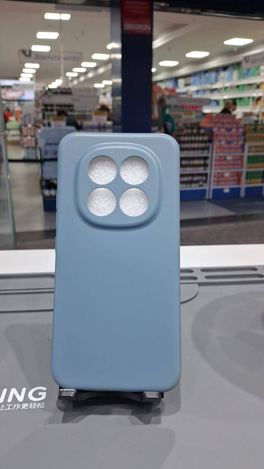 CAPA CASE RM NOTE 15 PRO PLUS CINZA