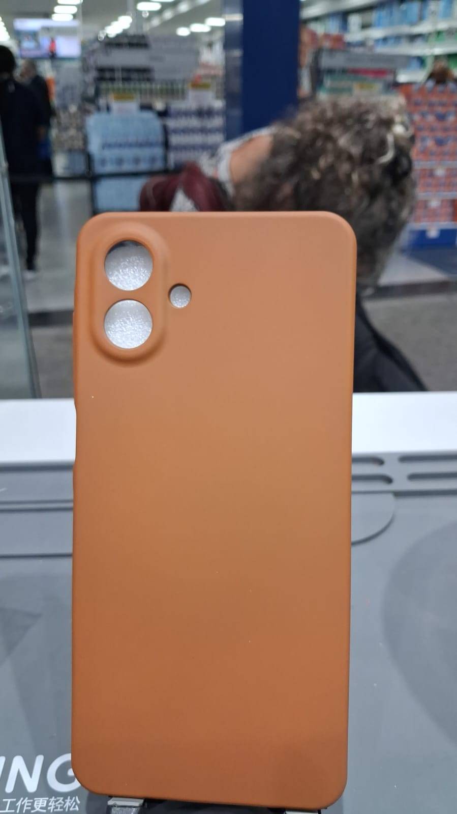 CAPA CASE A07 MARROM