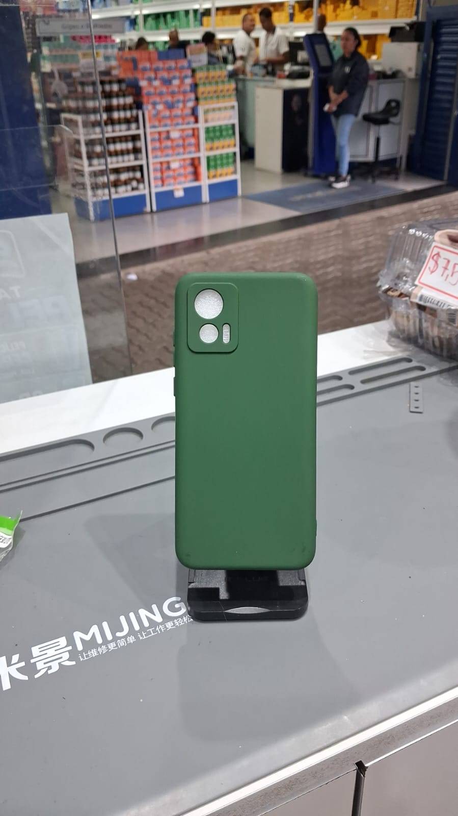 CAPA CASE VERDE ESCURO EDGE 30 NEO