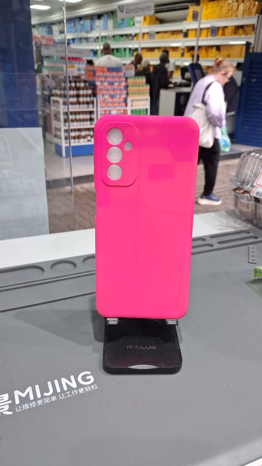 CAPA CASE ROSA FLORECENTE M23