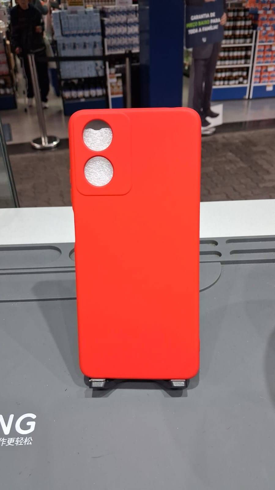 CAPA CASE G04 VERMELHO