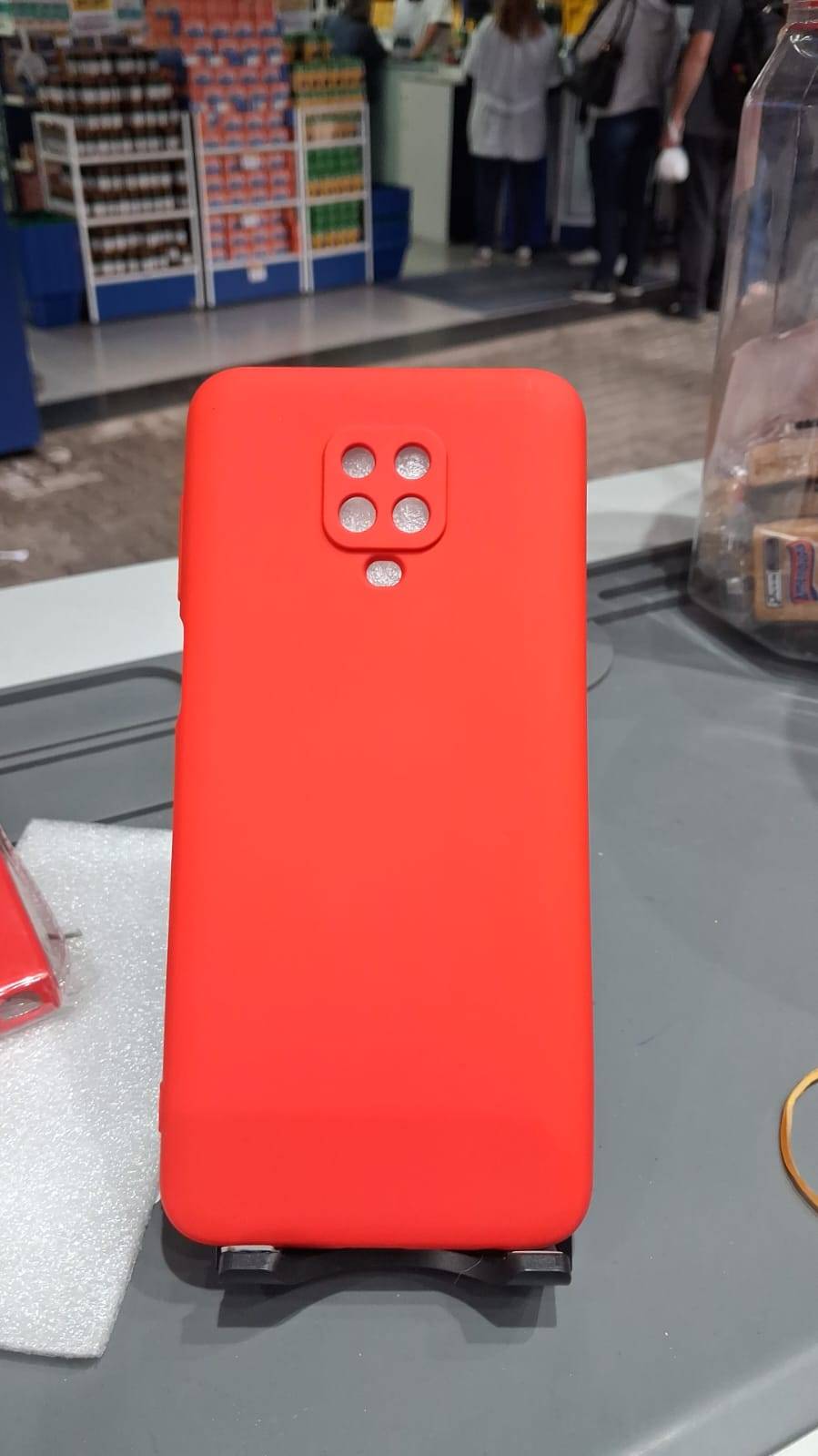 CAPA CASE RM NOTE 9s VERMELHA