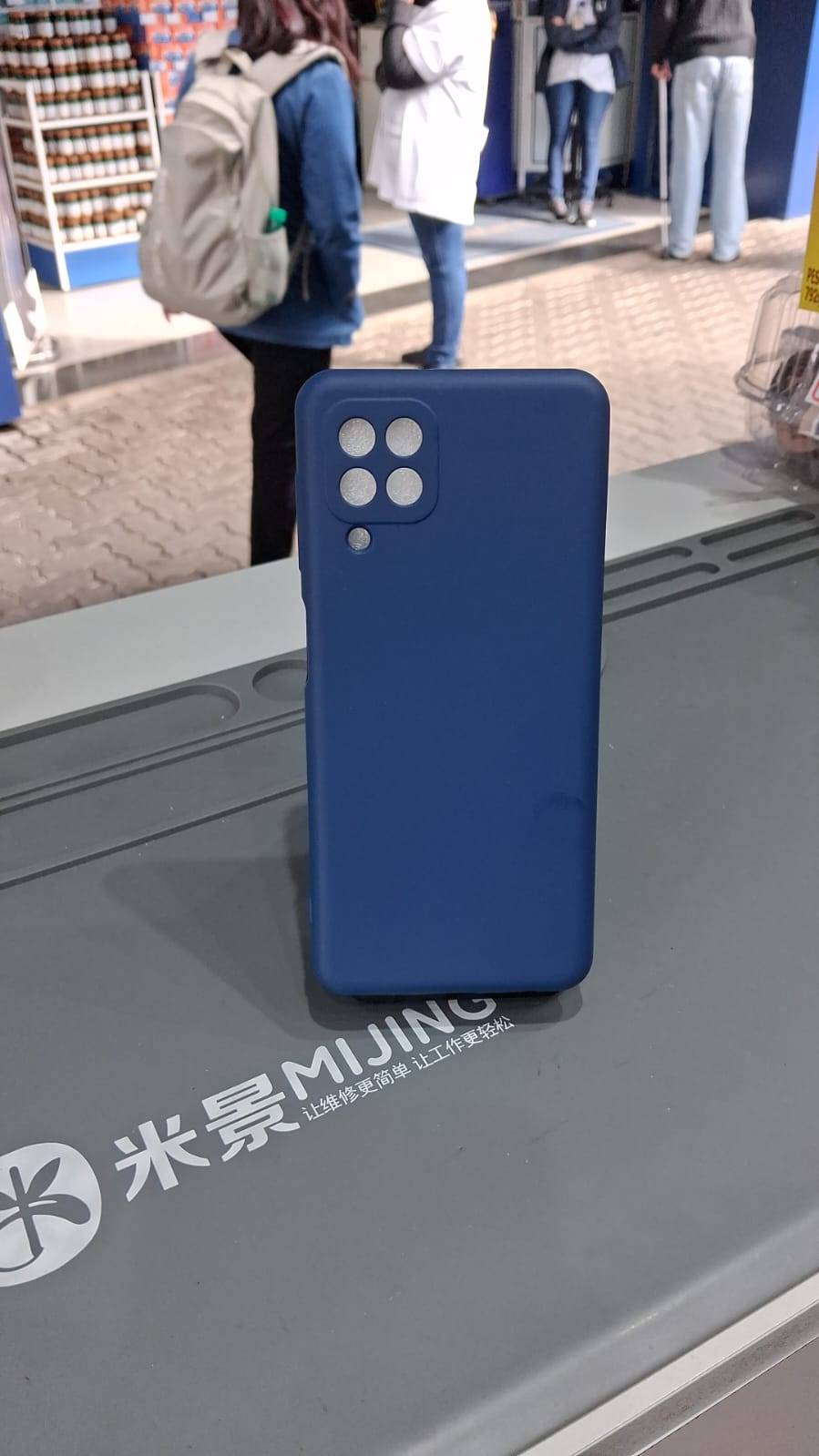 CAPA CASE A22 AZUL ESCURO