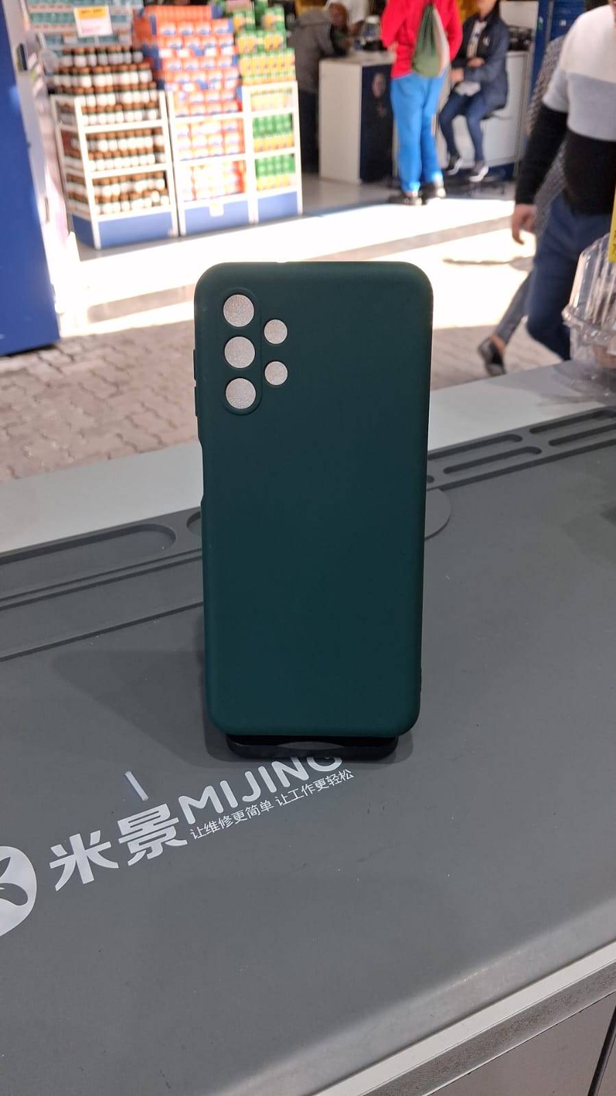 CAPA CASE A13 VERDE ESCURO