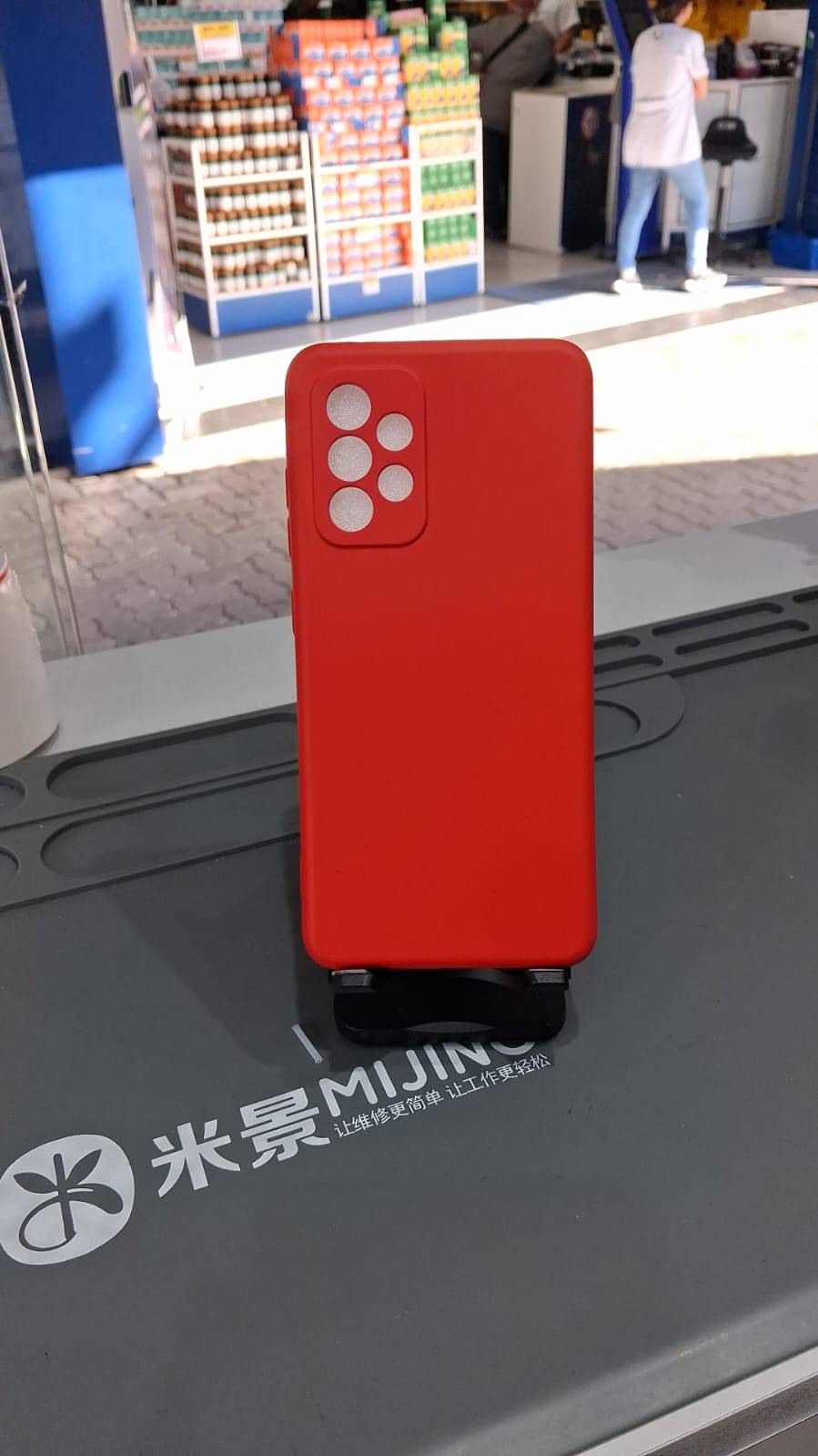 CAPA CASE VERMELHO A52