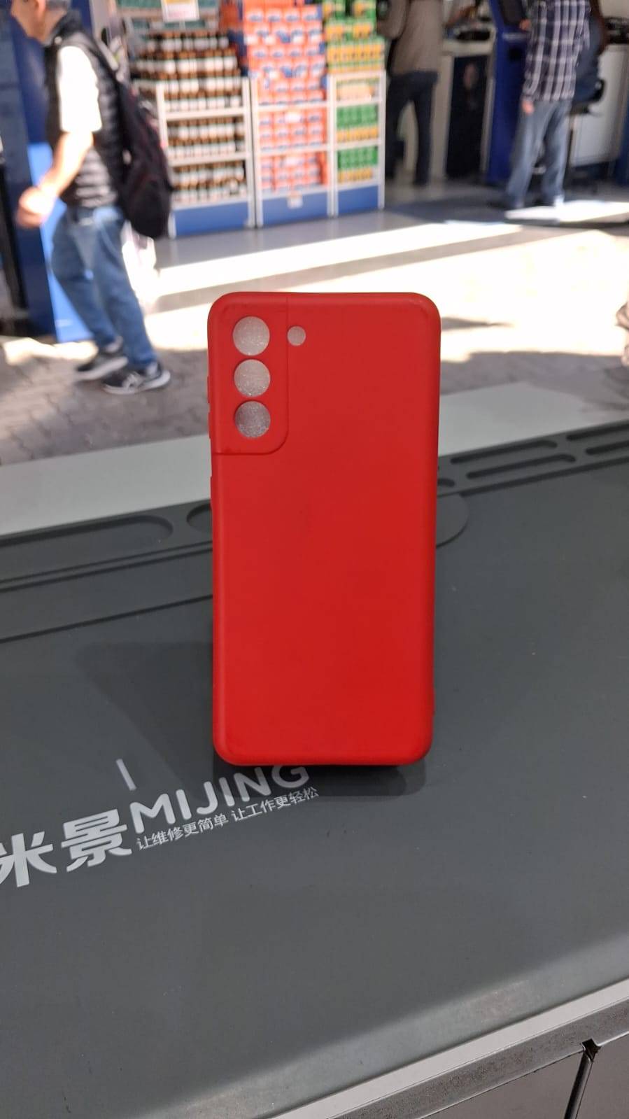 CAPA CASE VERMELHO S22
