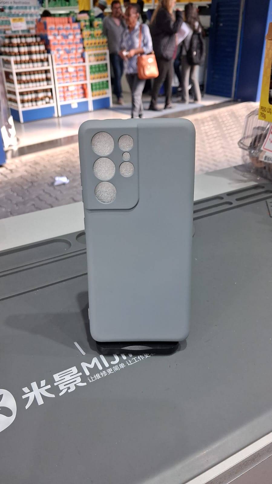 CAPA CASE CINZA S21 ULTRA