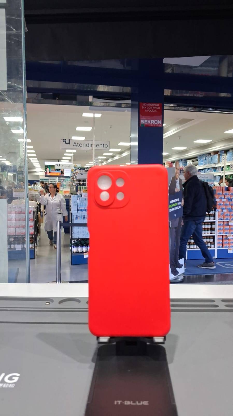 CAPA CASE XIOME 11 LITE VERMELHA