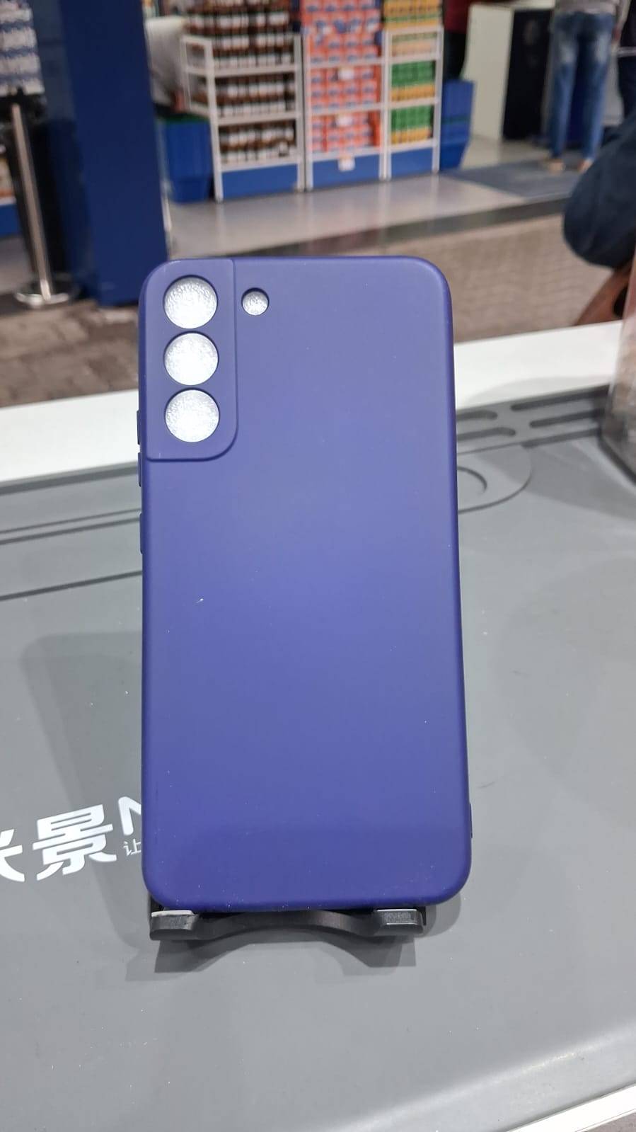 CAPA CASE S22 PLUS AZUL ESCURO