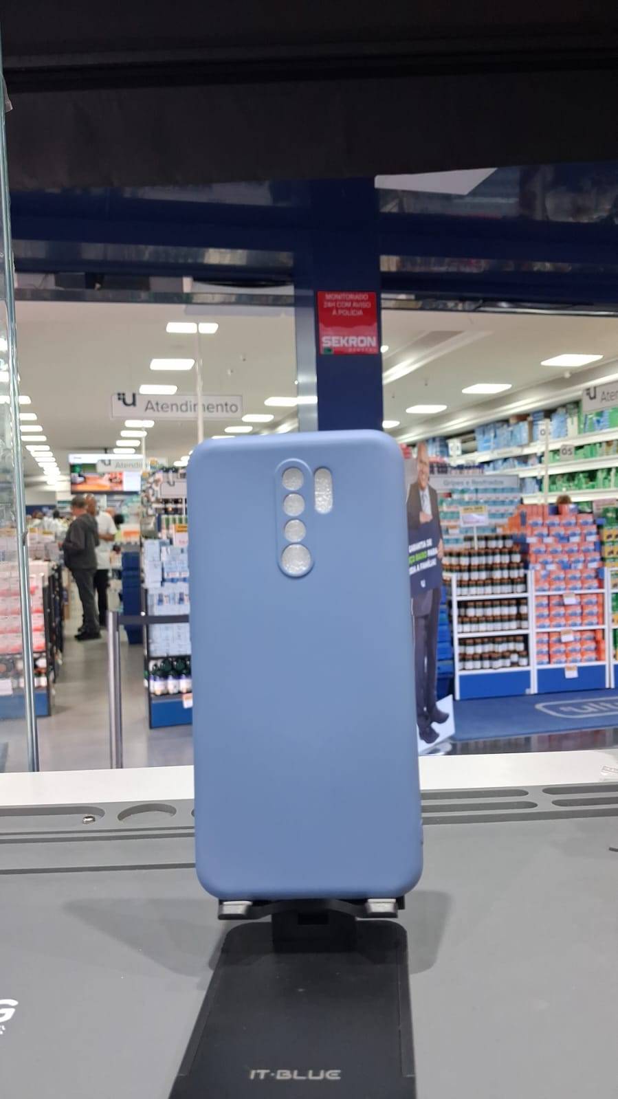 CAPA CASE REDMI 9 AZUL BEBE