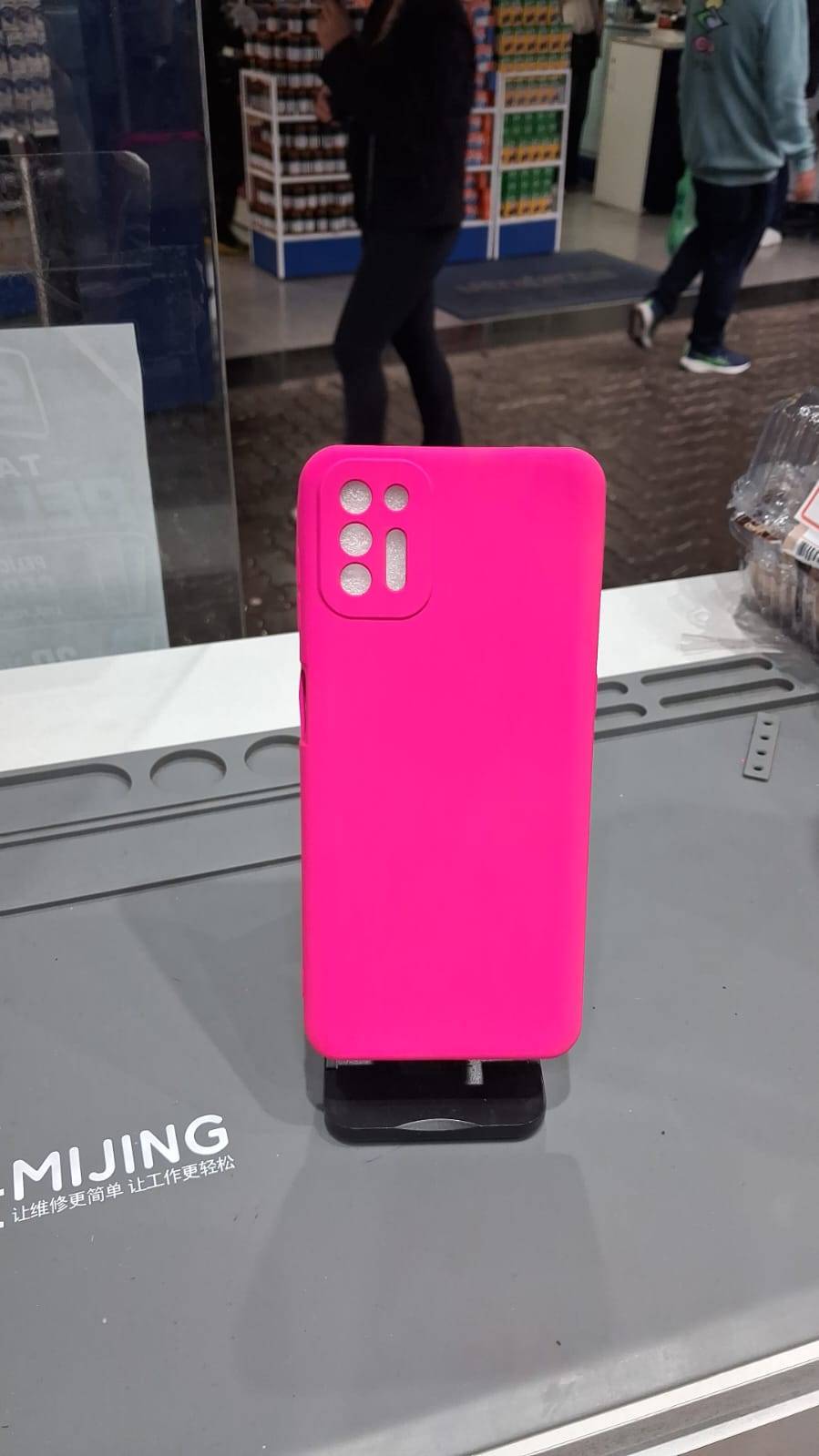 CAPA CASE MT G9 PLUS ROSA NEON