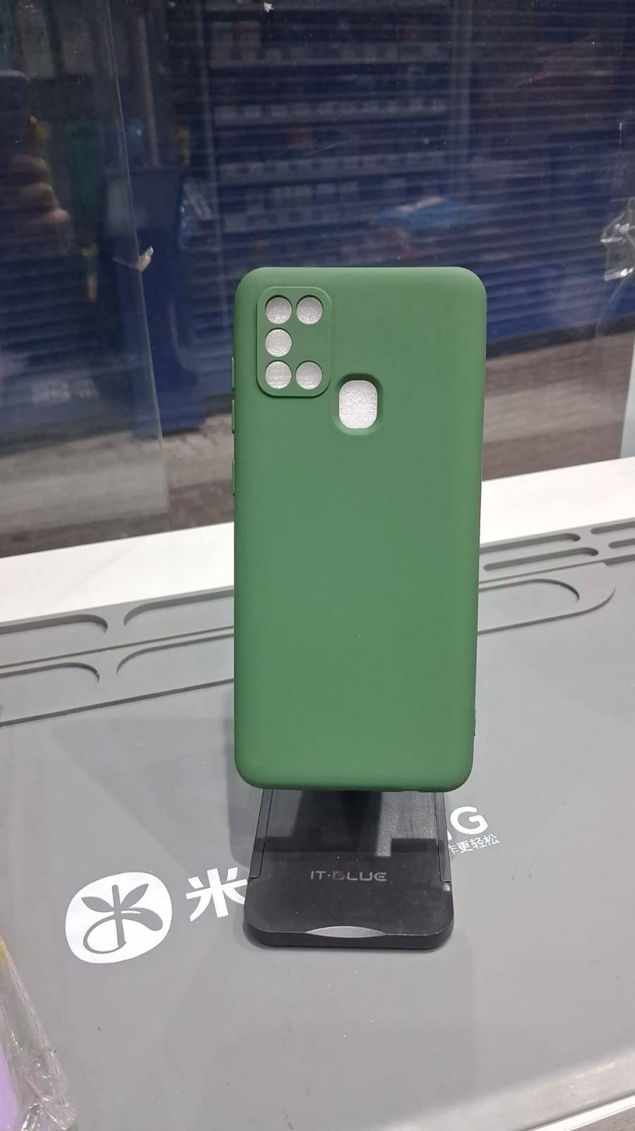 CAPA CASE VERDE ESCURO A12S