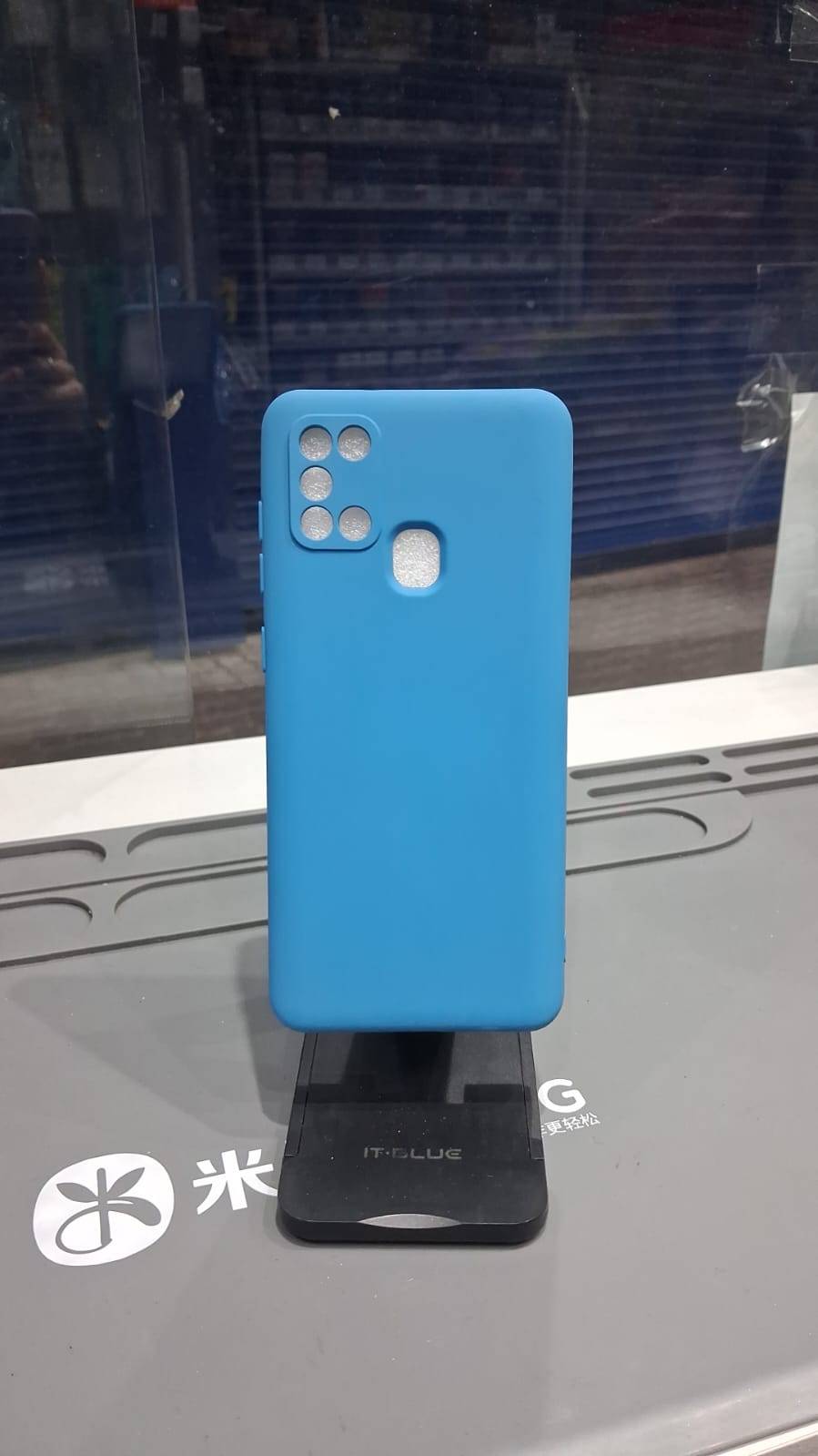 CAPA CASE AZUL CLARO A12S