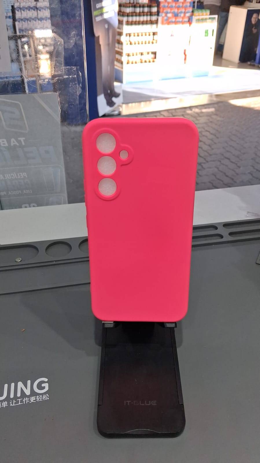 CAPA CASE ROSA CHOQUE A54