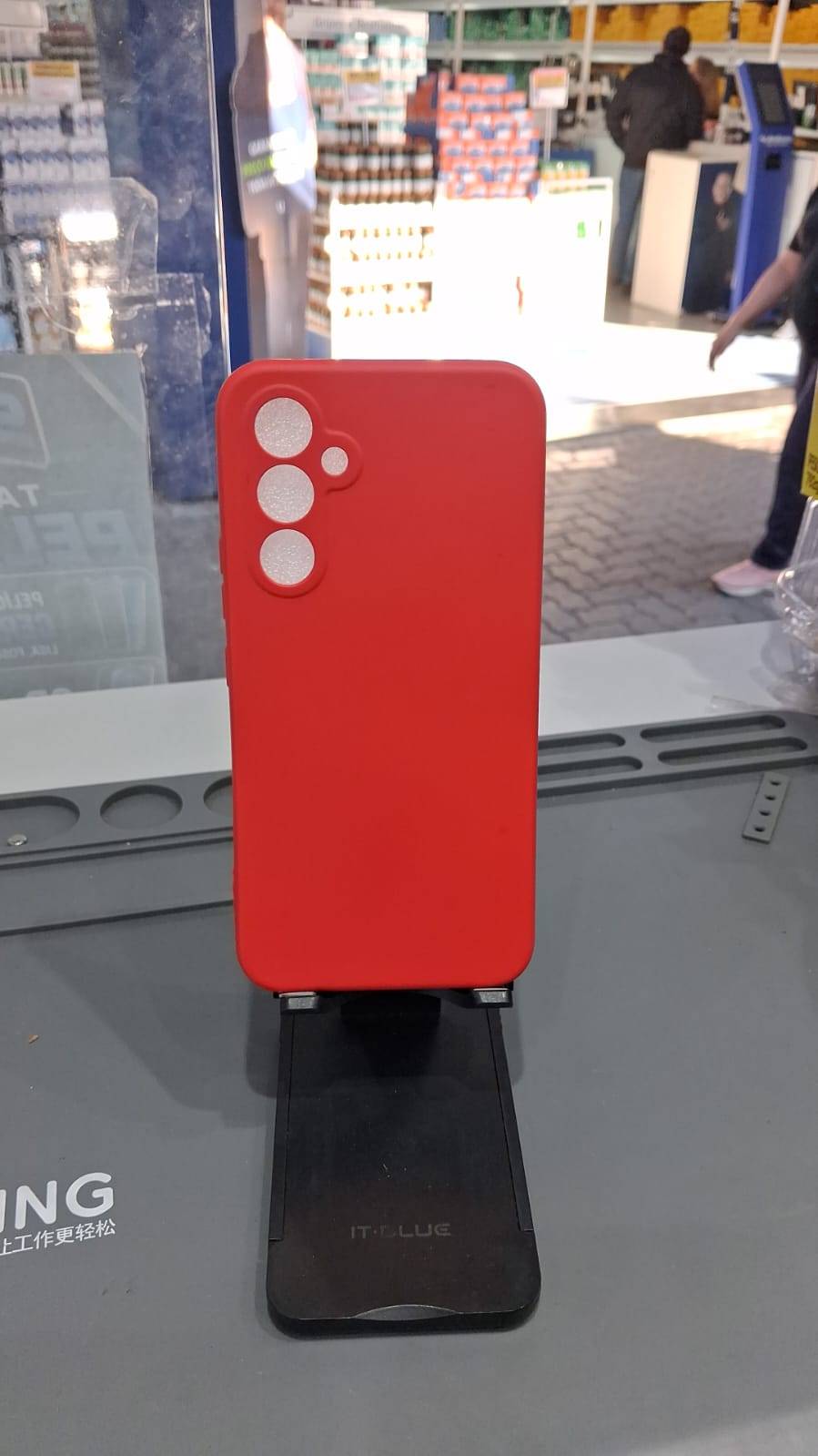 CAPA CASE VERMELHO A54