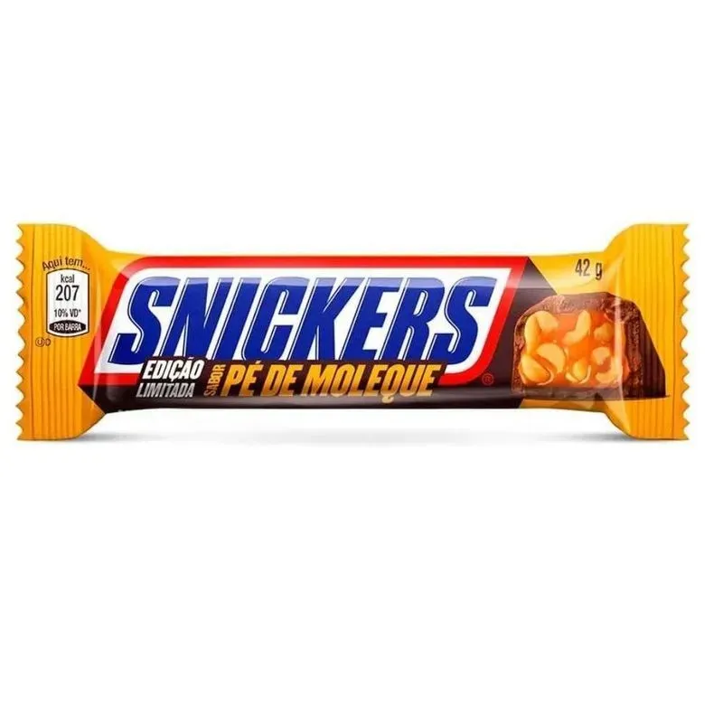 SNICKERS PÉ DE  MOLEQUE