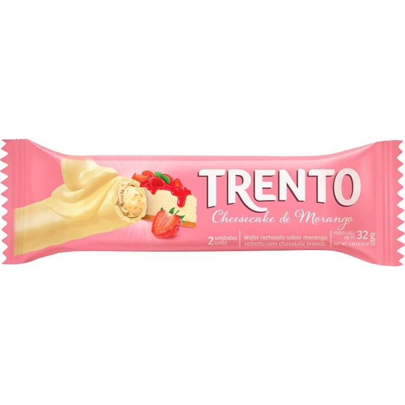 TRENTO DE CHEESECAKE DE MORANGO