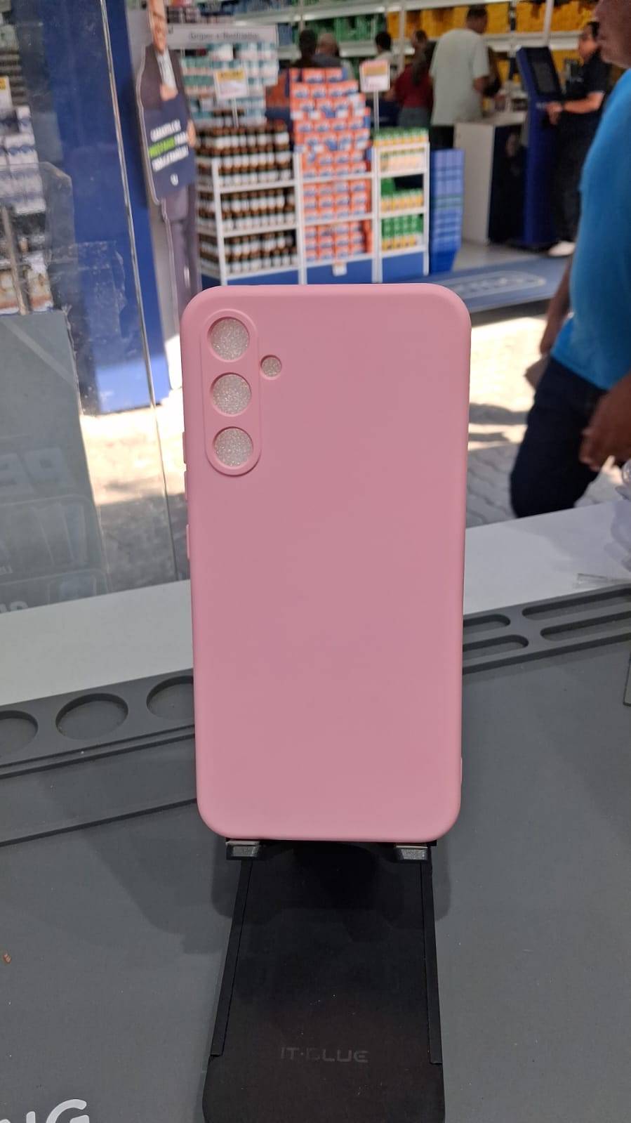 CAPA CASE ROSA CLARO A34